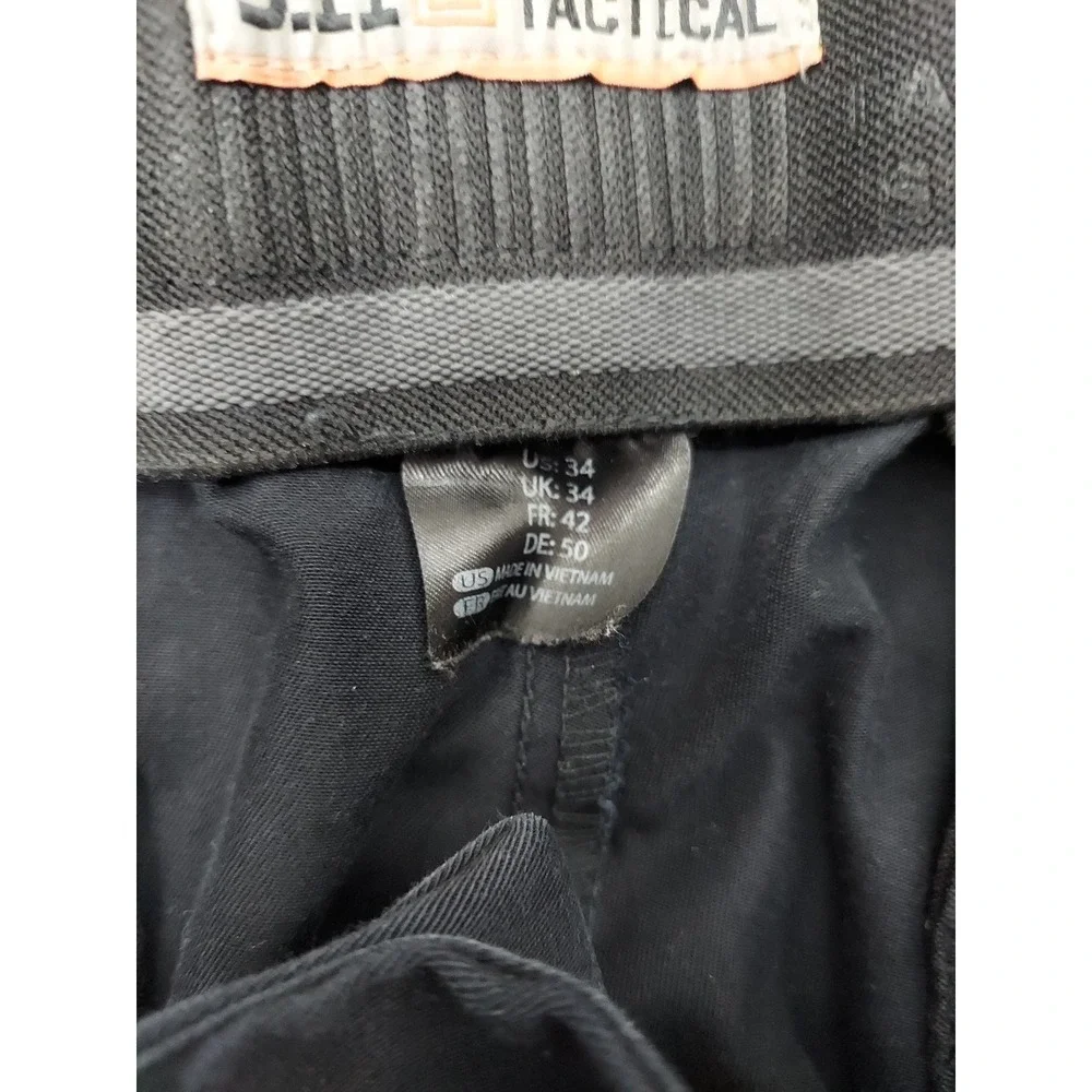 5.11 Tactical‎ Pants Mens 34 Blue Cargo Pockets Uniform Utility Workwear Outdoor